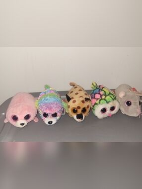 Bundle of 5 TY  Beanie Boo Minis